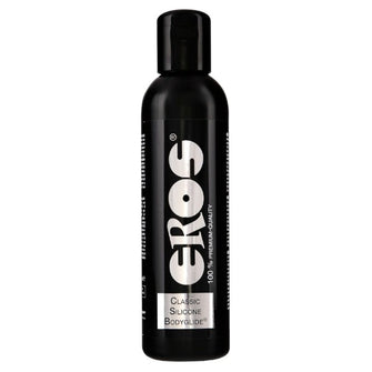 Lubrifiant EROS Classic Silicone Bodyglide, pe bază de silicon, efect de lungă durată, compatibil cu prezervative, 500 ml