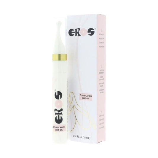 Ulei intim EROS Stimulation Clit Oil, pentru stimularea clitorisului, formulă naturală cu efect de furnicături, 15 ml