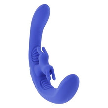 Vibrator pentru cupluri EVOLVED Lovebirds, cu telecomandă, 3 motoare cu 10 funcții de vibrație, rezistent la apă, mov