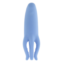 Stimulator clitoris EVOLVED Selopa Tentacle Tickler, cu tentacule texturate pentru stimulare, 10 funcții de vibrație, albastru
