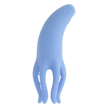 Stimulator clitoris EVOLVED Selopa Tentacle Tickler, cu tentacule texturate pentru stimulare, 10 funcții de vibrație, albastru