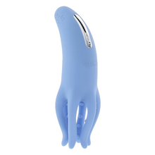 Stimulator clitoris EVOLVED Selopa Tentacle Tickler, cu tentacule texturate pentru stimulare, 10 funcții de vibrație, albastru