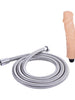 Duș anal EXCELLENT POWER Big Splash 7 Inch, în formă de dildo realist, cu furtun inclus, atașare ușoară la robinet, culoarea pielii