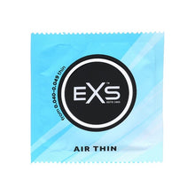 Prezervative EXS Air Thin Condoms, din latex, ultra-subțiri și rezistente, diametru 56 mm, 12 bucăți
