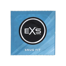 Prezervative EXS Snug Fit Condoms, din latex, subțiri și rezistente, diametru 49 mm, 12 bucăți