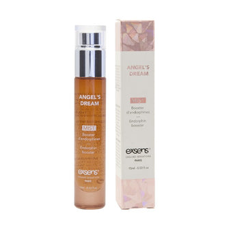Parfum pentru corp și păr EXSENS Angel’s Dream Mist, stimulează producția de endorfine, note de lăcrămioare, pară și ambră, 15 ml