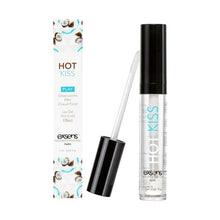 Luciu de buze pentru sex oral EXSENS Hot Kiss Coconut, efect dublu de încălzire și răcire, aromă de cocos, 7 ml