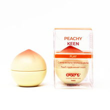 Cremă EXSENS Peachy Keen - Nipple Arousal Cream, pentru stimularea sfârcurilor, cu aromă de piersici, fără zahăr, 8 ml
