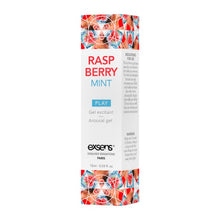 Gel EXSENS Raspberry Mint Arousal Gel, pentru stimulare zone intime, efect de răcire, aromă de zmeură și mentă, 15 ml