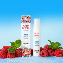 Gel EXSENS Raspberry Mint Arousal Gel, pentru stimulare zone intime, efect de răcire, aromă de zmeură și mentă, 15 ml