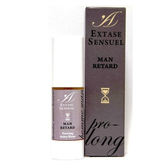 Gel EXTASE SENSUEL Man Retard Pro-Long, pentru întârzierea ejaculării, cu efect dublu de răcire și încălzire, 30 ml