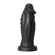 Vibrator EXTREME by Hidden Desire DEVIL Vibrating Dildo, 9 funcții de vibrație, diametru 5.5 cm, lungime 22 cm, negru