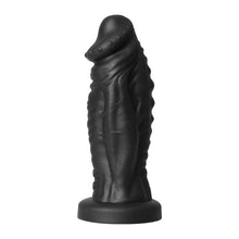 Vibrator EXTREME by Hidden Desire DEVIL Vibrating Dildo, 9 funcții de vibrație, diametru 5.5 cm, lungime 22 cm, negru