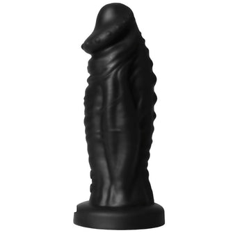 Vibrator EXTREME by Hidden Desire DEVIL Vibrating Dildo, 9 funcții de vibrație, diametru 5.5 cm, lungime 22 cm, negru