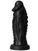 Vibrator EXTREME by Hidden Desire DEVIL Vibrating Dildo, 9 funcții de vibrație, diametru 5.5 cm, lungime 22 cm, negru