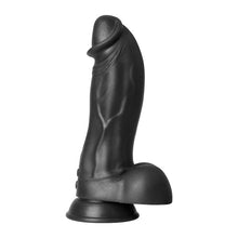 Vibrator EXTREME by Hidden Desire DINOSAUR Vibrating Dildo, 9 funcții de vibrație, diametru 7.5 cm, lungime 22 cm, negru