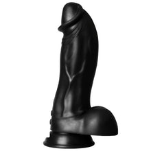 Vibrator EXTREME by Hidden Desire DINOSAUR Vibrating Dildo, 9 funcții de vibrație, diametru 7.5 cm, lungime 22 cm, negru