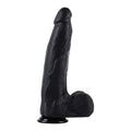 Dildo realist EXTREME by Hidden Desire DONG XXL, din PVC neted, diametru 7 cm, lungime 32 cm, negru