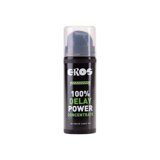 Gel EROS Delay Power Concentrate, ajută la întârzierea ejaculării, pe bază de apă, testat dermatologic, 30 ml