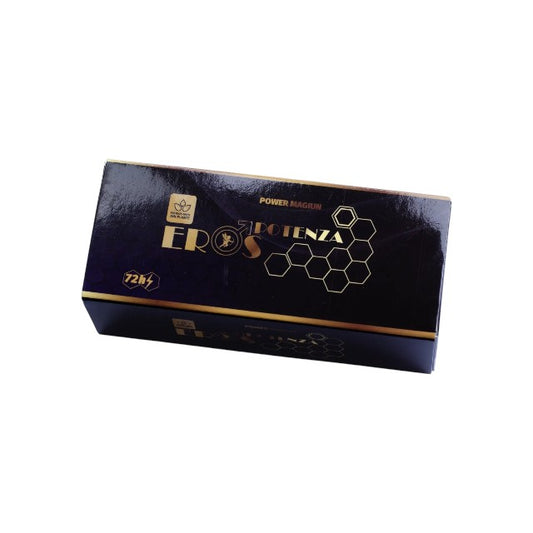 Supliment alimentar pe bază de miere EROS POTENZA, ajută la întârzierea ejaculării, conține ingrediente naturale, 6 buc x 15 g