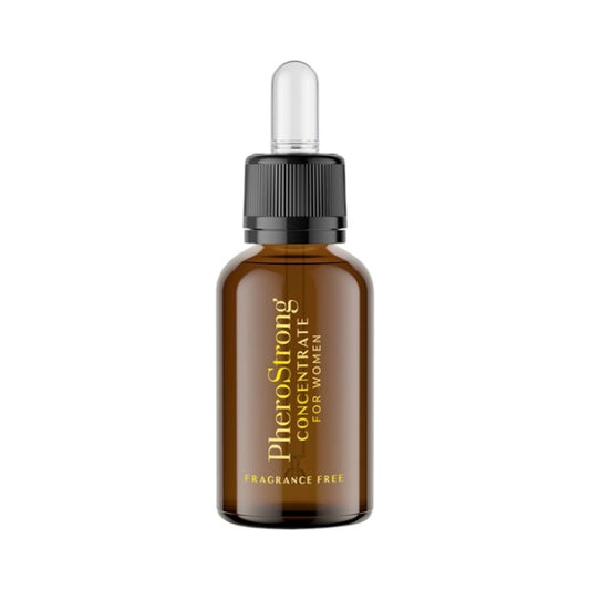Esență cu feromoni PHEROSTRONG Concentrate for Women, pentru femei, efect de atracție și seducție, fără parfum, 7.5 ml
