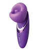 Stimulator clitoris FANTASY FOR HER Pleasure Sucker, în formă de ventuză cu limbă, 7 funcții de vibrație, 4 funcții de aspirare, mov