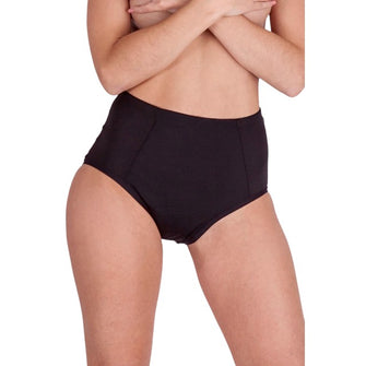 Chilot menstrual FEMME RÉPUBLIQUE Braga Menstrual Daily, design cu talie înaltă, mărime S, negru