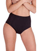 Chilot menstrual FEMME RÉPUBLIQUE Braga Menstrual Daily, design cu talie înaltă, mărime S, negru
