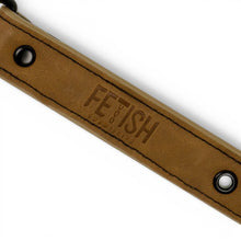Căluș FETISH SUBMISSIVE Breathable Gag, pentru jocuri erotice BDSM, cu bilă din neopren, culoare maro