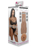 Masturbator manual FLESHLIGHT GIRLS Autumn Falls, canal texturat pentru simulare vaginală realistă, lungime 25 cm, alb