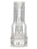 Masturbator manual FLESHLIGHT GO Torque, canal texturat pentru simulare vaginală realistă, lungime 18 cm, transparent