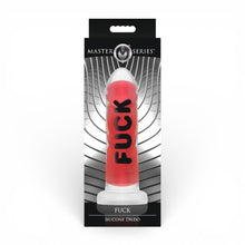 Dildo XR BRANDS Fuck, compatibil cu hamuri strap-on, din silicon premium, culoare roșu, 18.5 cm