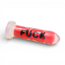 Dildo XR BRANDS Fuck, compatibil cu hamuri strap-on, din silicon premium, culoare roșu, 18.5 cm