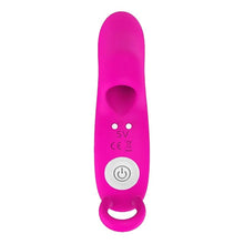 Vibrator pentru deget FUZU Sensa Fingertip Vibe, pentru stimulare clitoris și zone erogene, 8 funcții de vibrație, roz