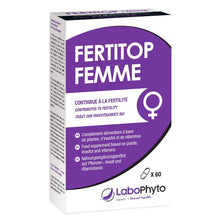 Capsule FertiTop Femme LaboPhyto, pentru fertilitatea femeilor, 60 buc