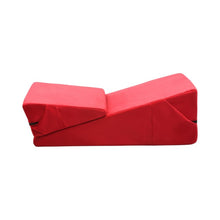 Fotoliu pentru sex MISTRESS Sex Lounge Chair IV, mobilier erotic cu pernă detașabilă, până la 20 de poziții sexuale, roșu