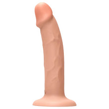 Vibrator realist GET REAL BY TOYJOY Vibrating Dong, 7 funcții de vibrație, compatibil cu hamuri strap-on, rezistent la apă IPX7, 19.5 cm, culoarea pielii