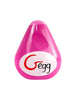 Ou masturbator G-VIBE G-Egg, interior texturat pentru stimulare intensă, din material TPE elastic, roz
