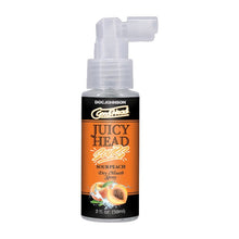 Spray pentru sex oral GOODHEAD Juicy Head Sours Peach - Dry Mouth, stimulează salivarea, aromă de piersică (acru), 59 ml