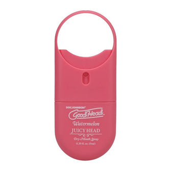 Spray pentru sex oral GOODHEAD Juicy Head Watermelon - Dry Mouth, stimulează salivarea, aromă de pepene, 9 ml