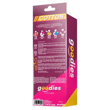 Vibrator rabbit GOODIES Cotton, 10 funcții de vibrație, motor puternic și silențios, din silicon premium, lungime totală 19 cm, roz