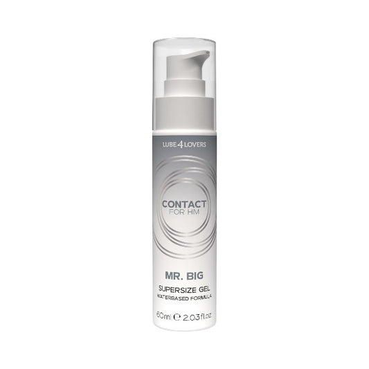 Gel LUBE4LOVERS Mr. Big SuperSize Gel, pentru mărirea penisului și senzații intensificate, textură non-grasă, 60 ml