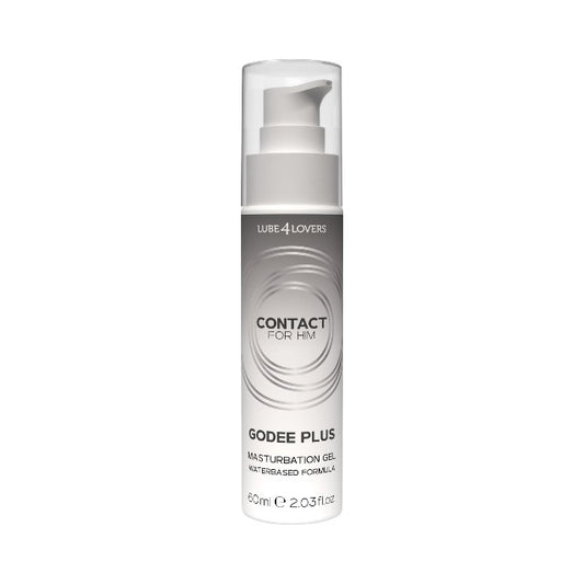 Gel LUBE4LOVERS Godee Plus Masturbation Gel, lubrifiant special pentru masturbare, intensifică senzațiile, 60 ml