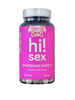 Capsule HI! SEX Aphrodisiac Energy, unisex, pentru libido, energie și plăcere intensificată, cu maca și ginkgo biloba, 60 buc