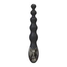 Vibrator anal EXTREME by Hidden Desire Beaded Anal Vibrator, 10 funcții de vibrație, lungime 24 cm, diametru 3.5 cm, negru