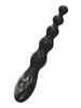 Vibrator anal EXTREME by Hidden Desire Beaded Anal Vibrator, 10 funcții de vibrație, lungime 24 cm, diametru 3.5 cm, negru