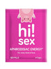 Capsule HI! SEX Aphrodisiac Energy, unisex, pentru libido, energie și plăcere intensificată, cu maca și ginkgo biloba, 4 buc