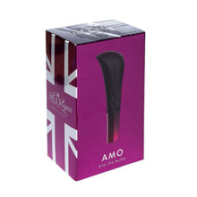 Stimulator clitoris HOT OCTOPUSS Amo - Bite the bullet, din silicon premium, 5 funcții de vibrație, rezistent la apă, negru