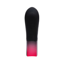 Stimulator clitoris HOT OCTOPUSS Amo - Bite the bullet, din silicon premium, 5 funcții de vibrație, rezistent la apă, negru