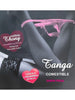 Ornamente comestibile pentru sâni și zona intimă DIVERTY SEX Edible Thong, gust de căpșuni (model 4869)